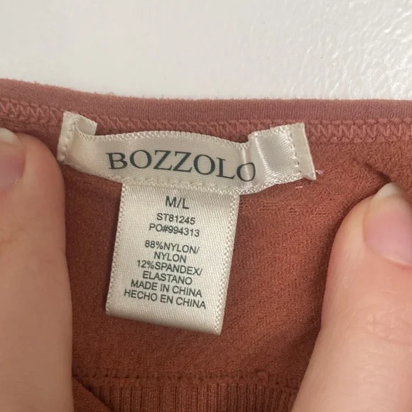 Ribbed Tank Top pink boho - M/L - Picture 4 of 5